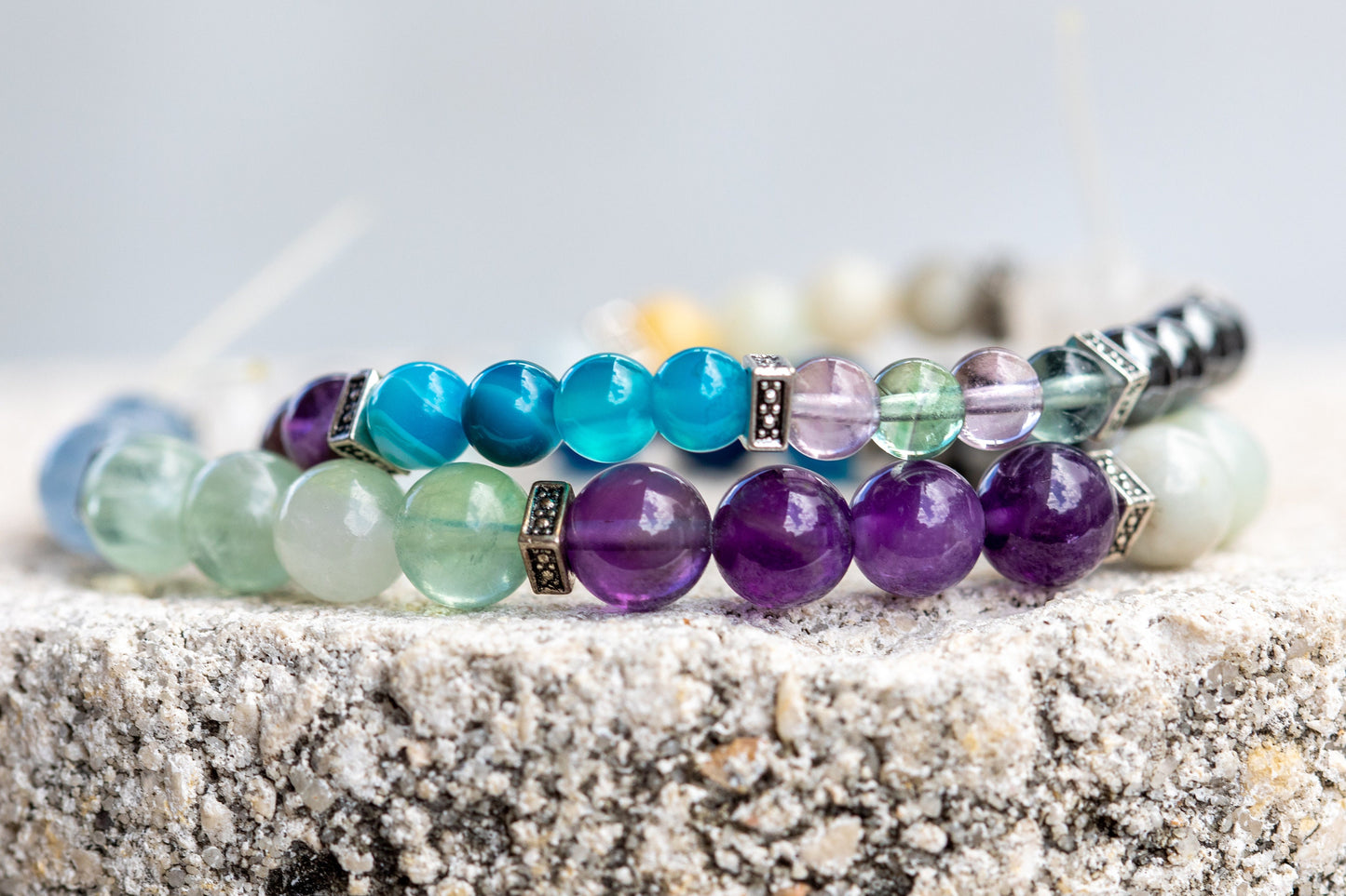 Mercury Retrograde Protection Gemstone Crystal Bracelet