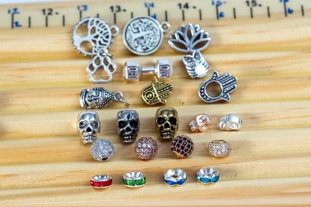 Custom | Chains, Spacers, Heshi, Charms, Pave, Rhinestones