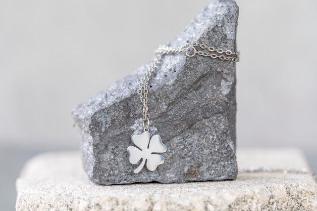 Irish Celtic Clover, 4-Leaf Clover, 3 Leaf Clover Necklace and Pendant