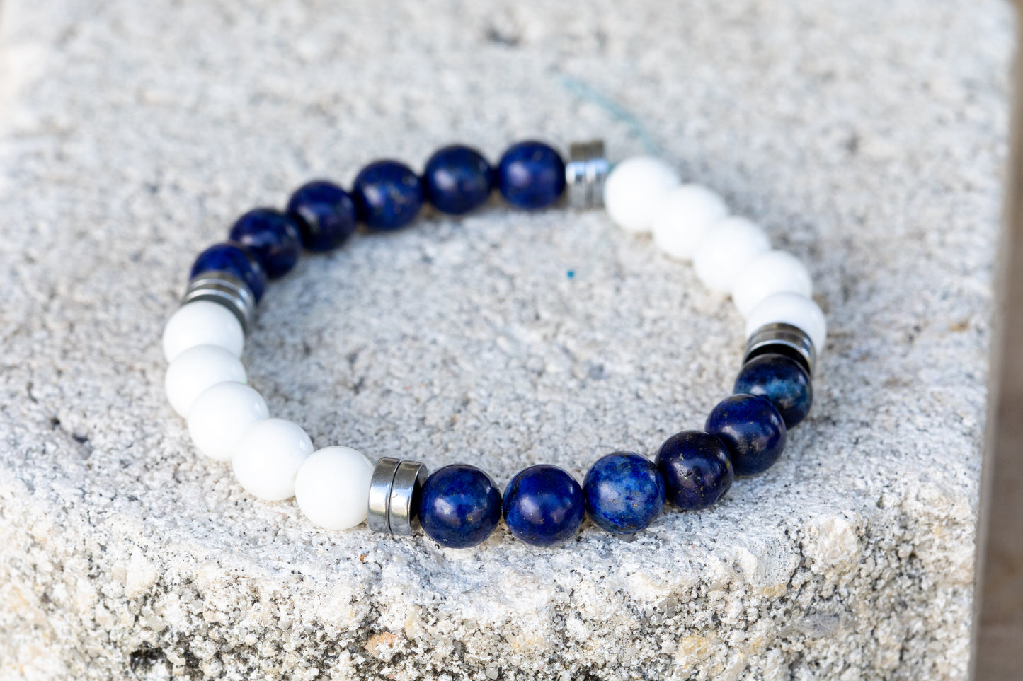 Christmas Holiday Gemstone Crystal Bracelet
