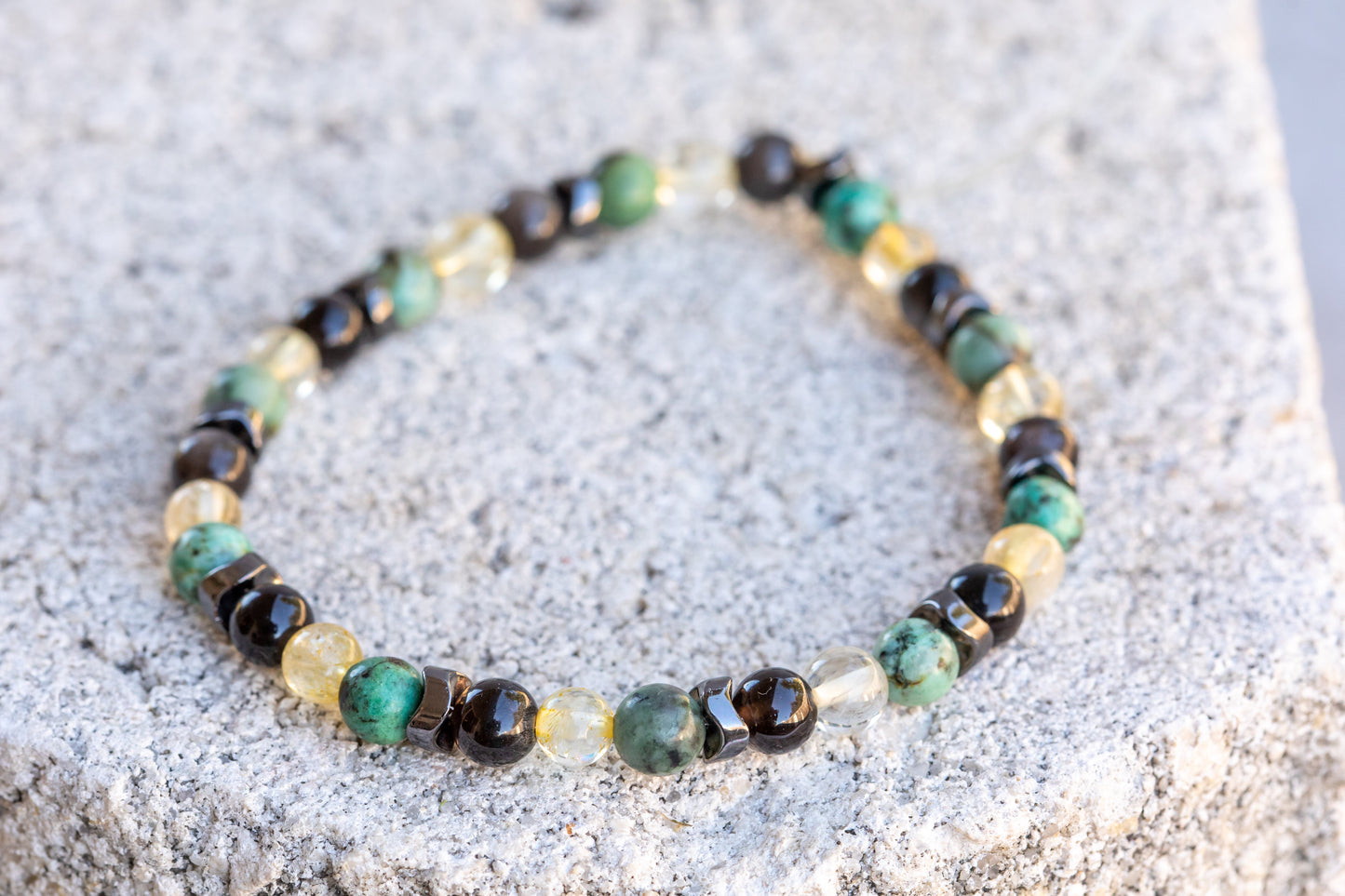 Scorpio Zodiac Gemstone Crystal Bracelet