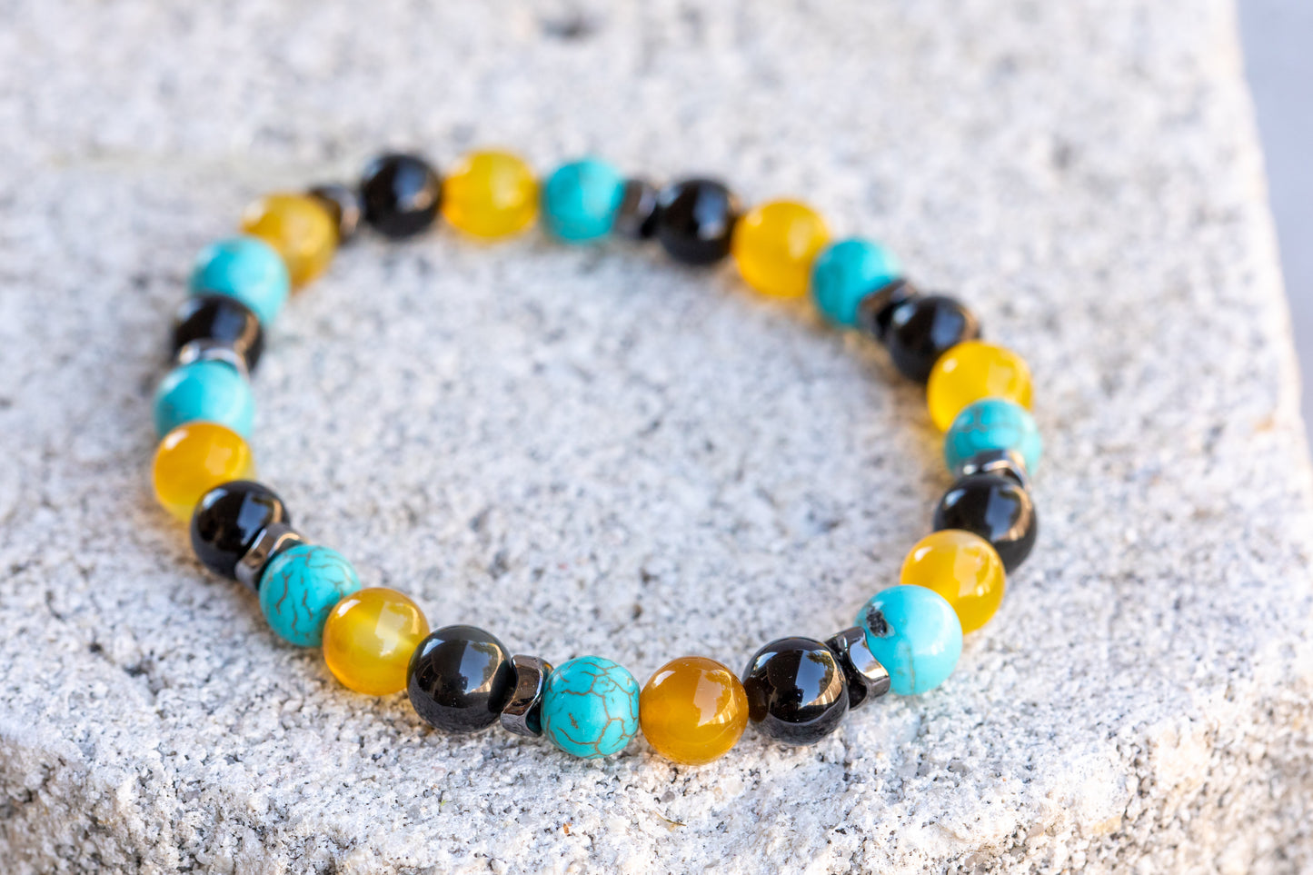 Scorpio Zodiac Gemstone Crystal Bracelet