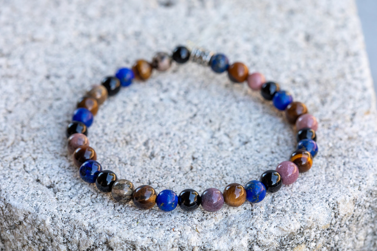 Taurus Zodiac Gemstone Crystal Bracelet