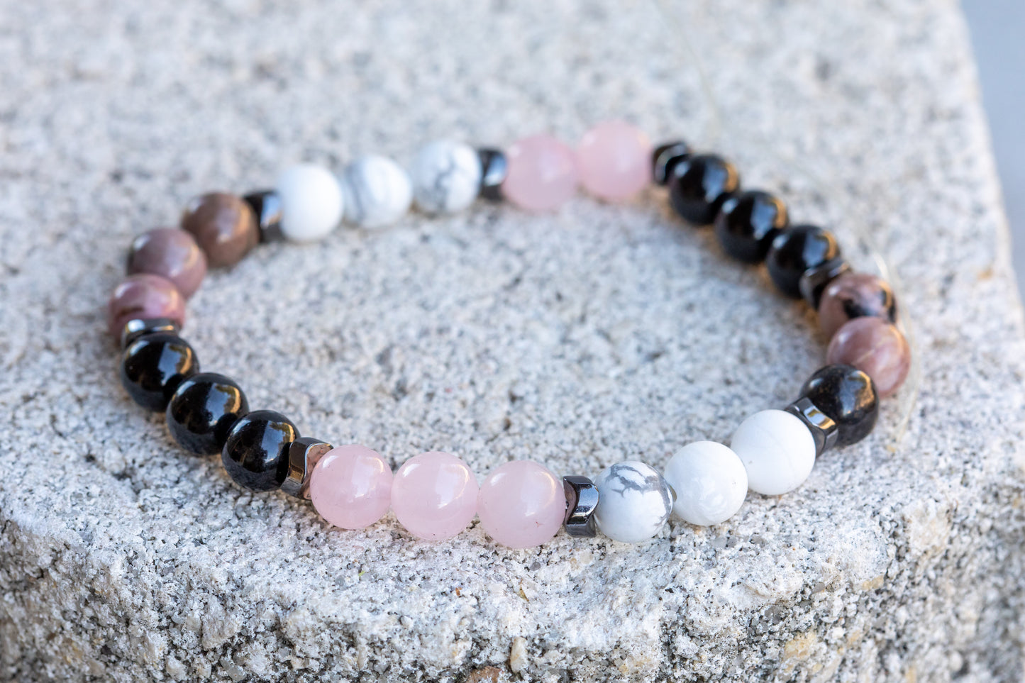 Taurus Zodiac Gemstone Crystal Bracelet