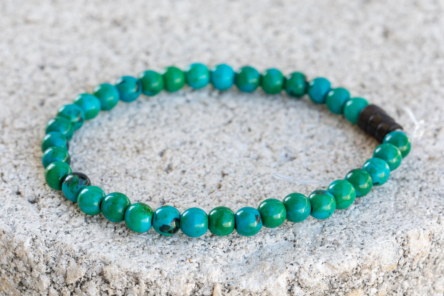 Chrysocolla Gemstone Crystal Bracelet