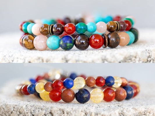 Confidence Gemstone Crystal Bracelet