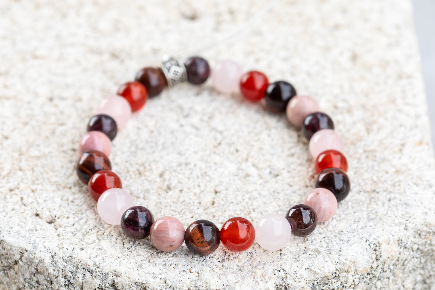 Love & Passion Gemstone Crystal Bracelet