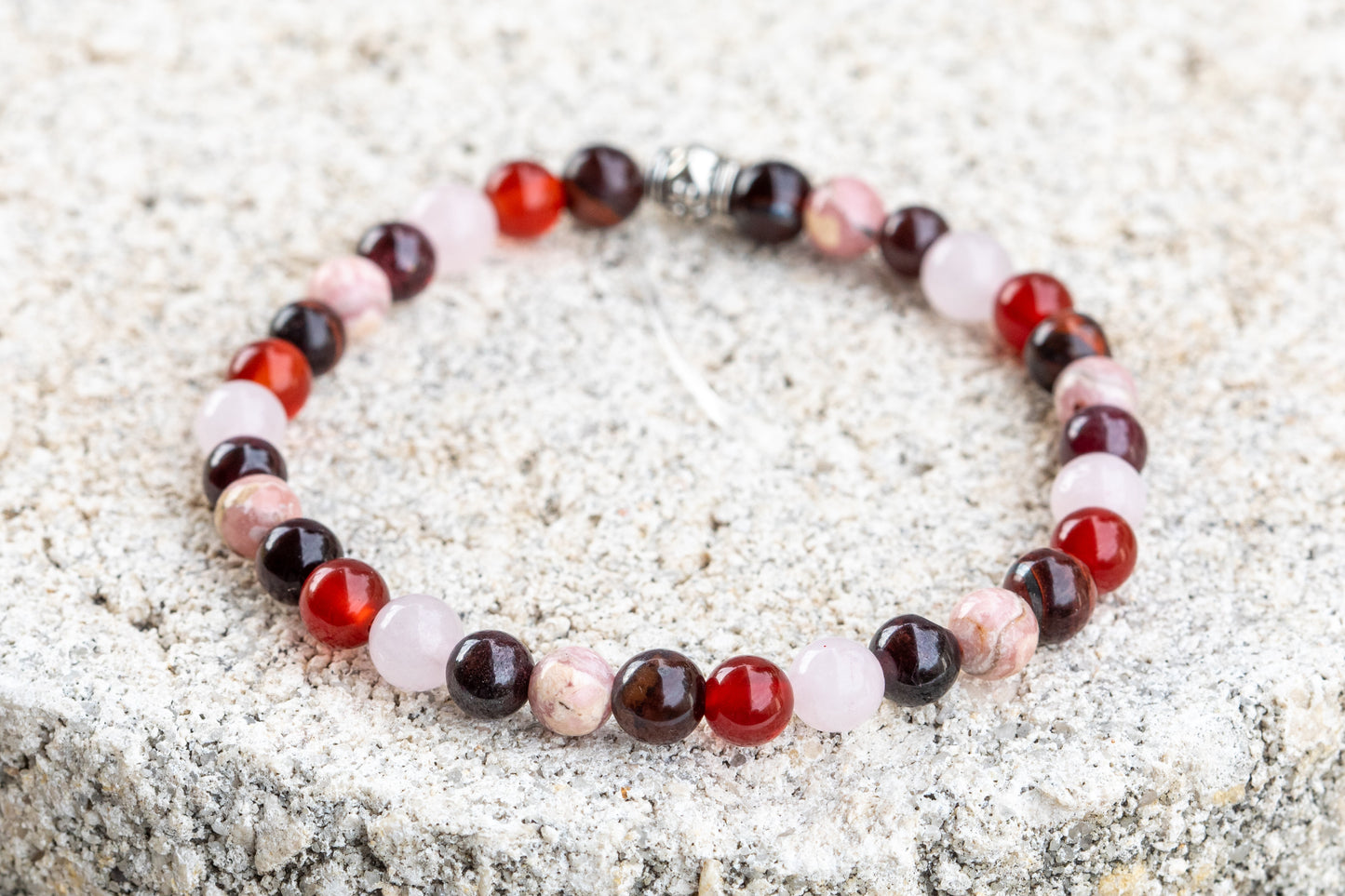 Love & Passion Gemstone Crystal Bracelet