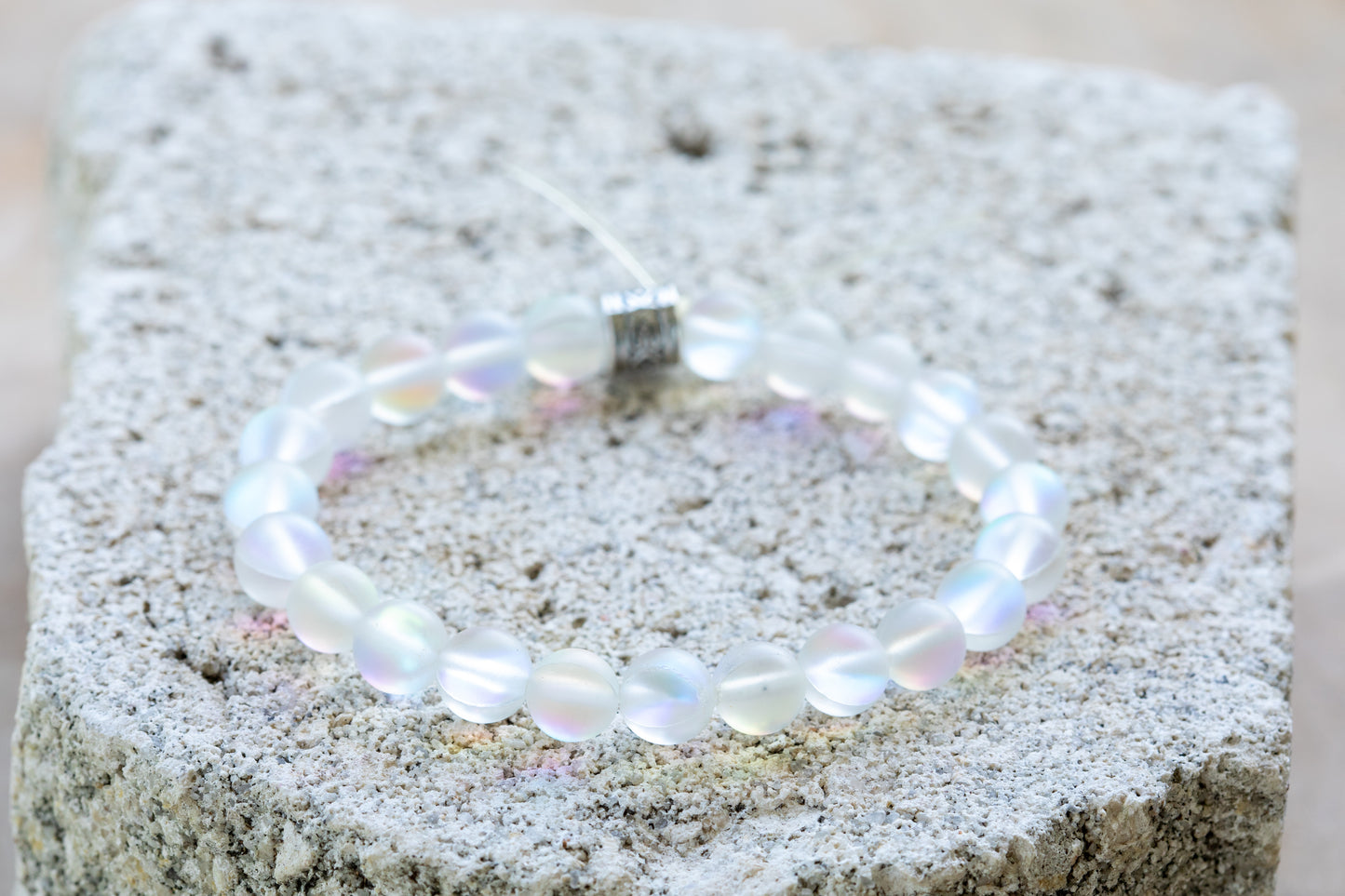 Moonstone Gemstone Crystal Bracelet