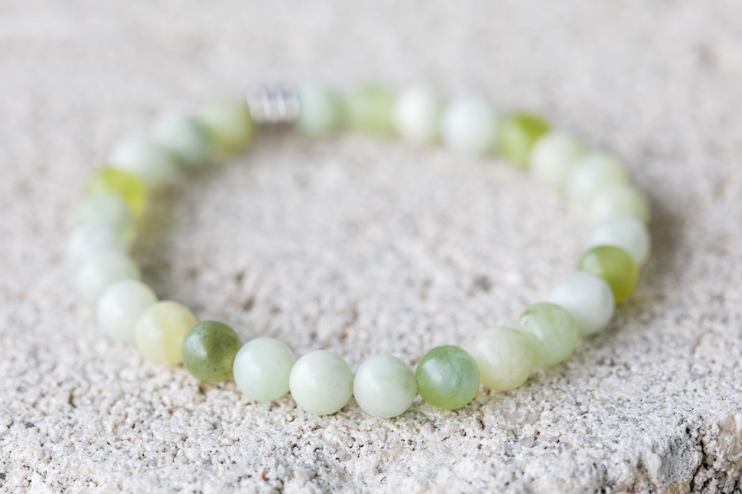 Serpentine Crystal Gemstone Bracelet