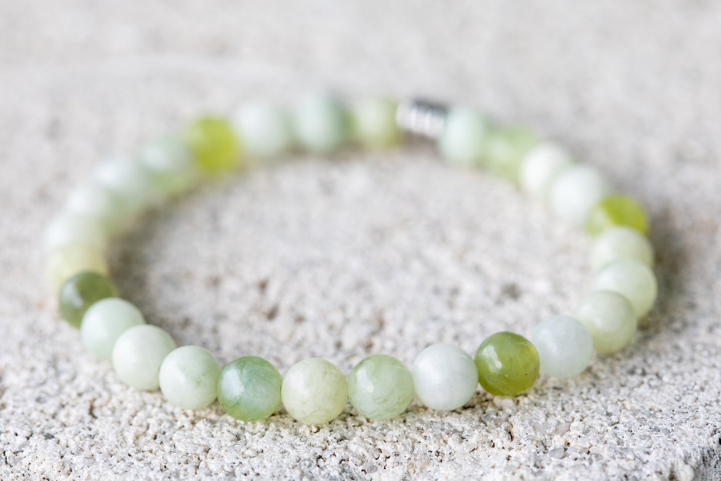 Serpentine Crystal Gemstone Bracelet
