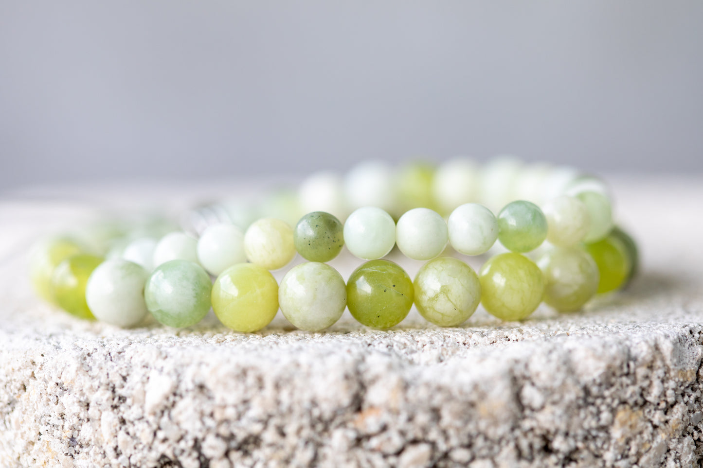 Serpentine Crystal Gemstone Bracelet