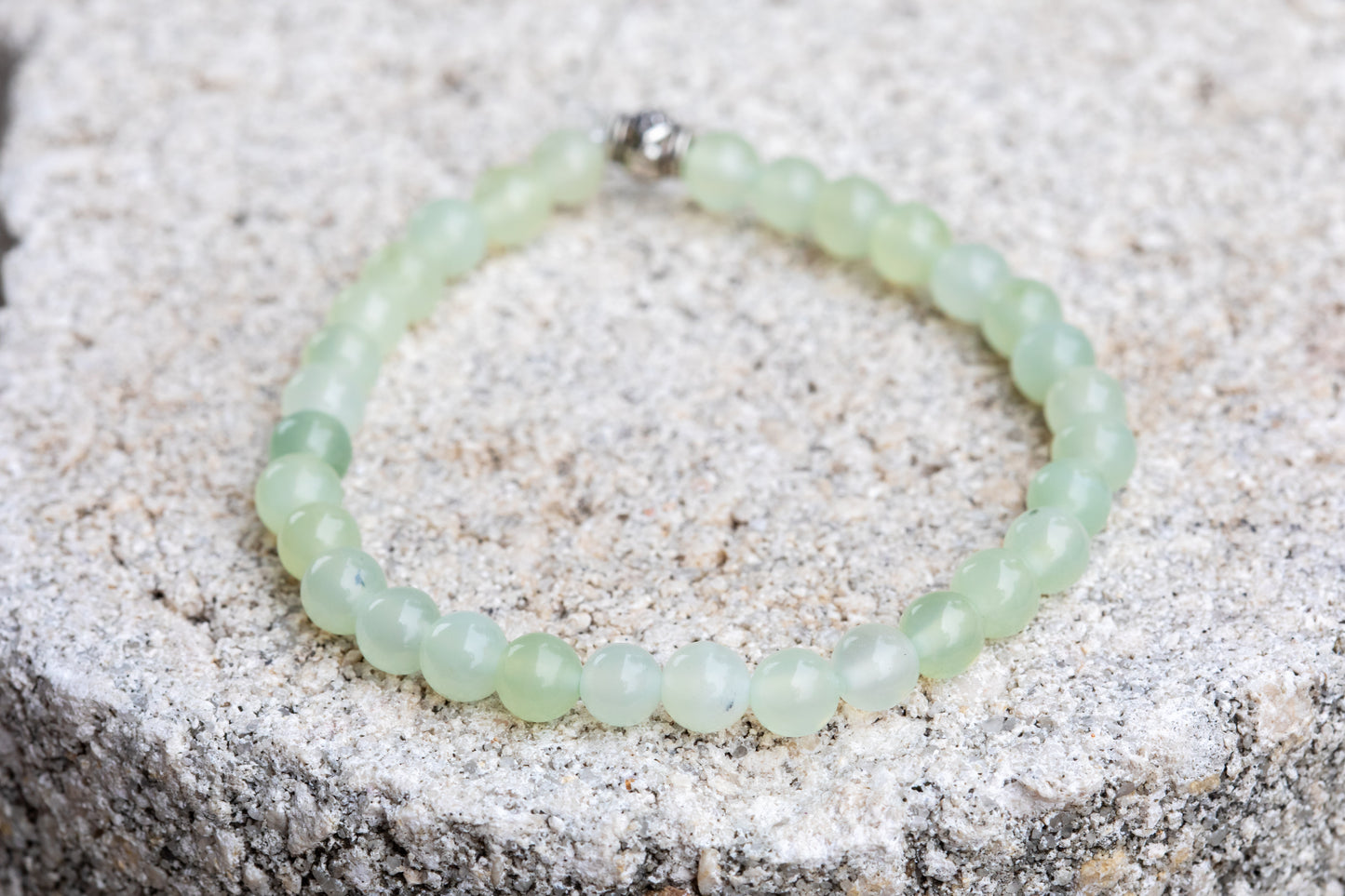 Jade Green, Blue, Purple Gemstone Crystal Bracelet