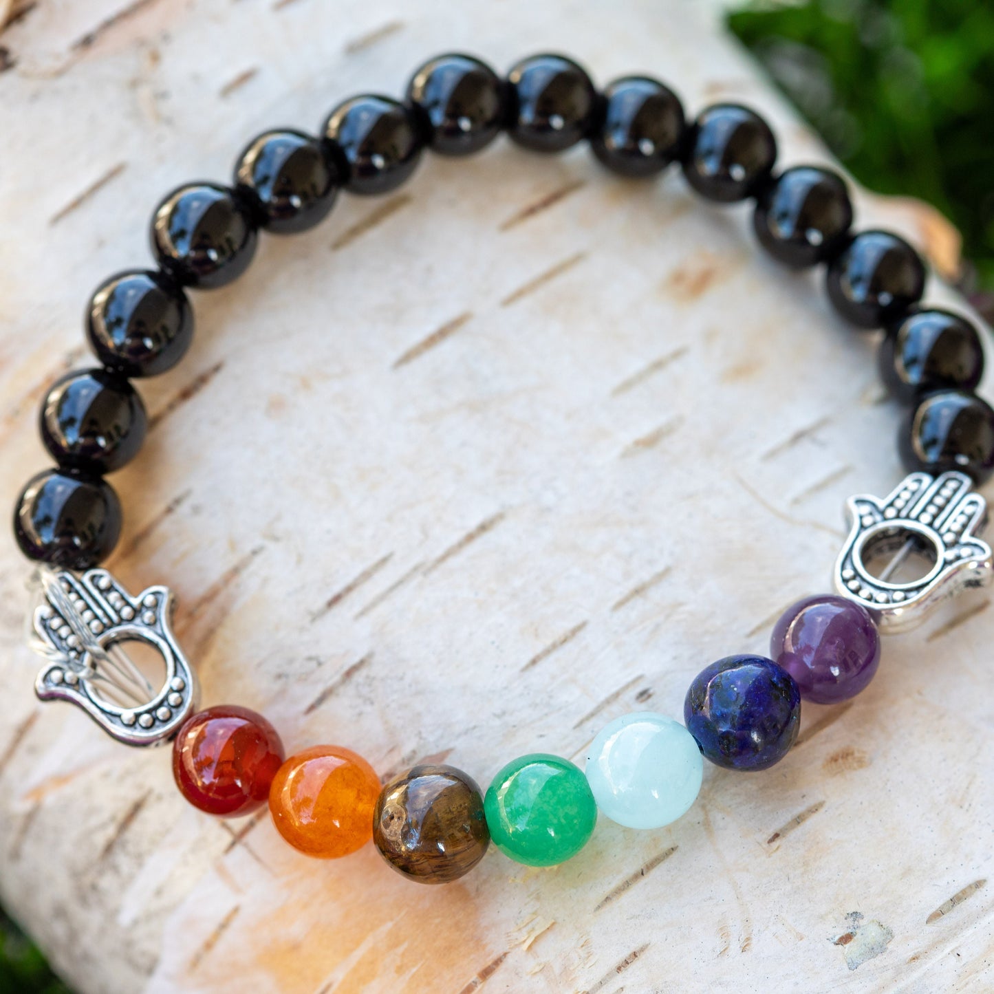 Chakra Gemstone Crystal Bracelet