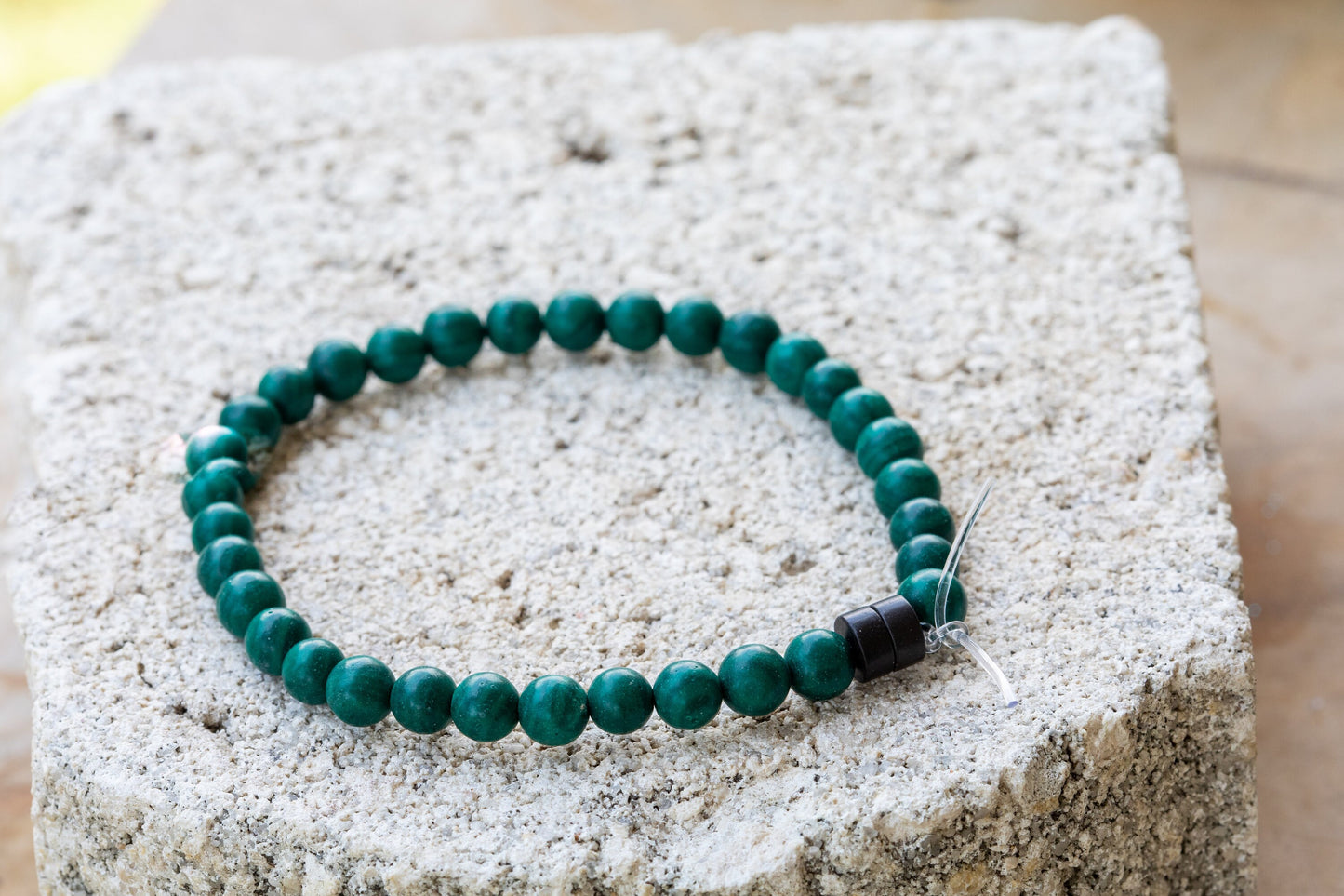 Malachite Gemstone Genuine Crystal Bracelet