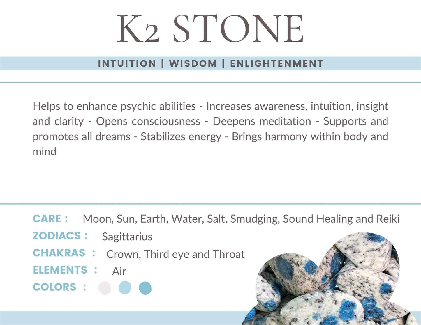 K2 Jasper Stone Gemstone Crystal Bracelet