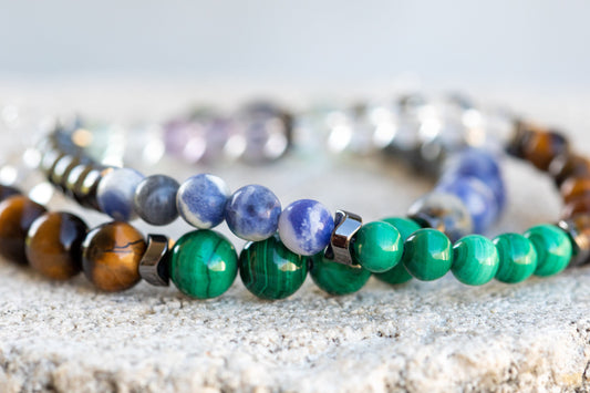Focus Gemstone Crystal Bracelet