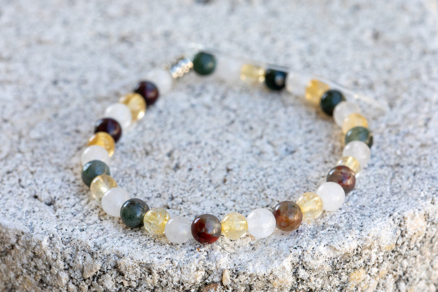 Inner Strength Gemstone Crystal Bracelet