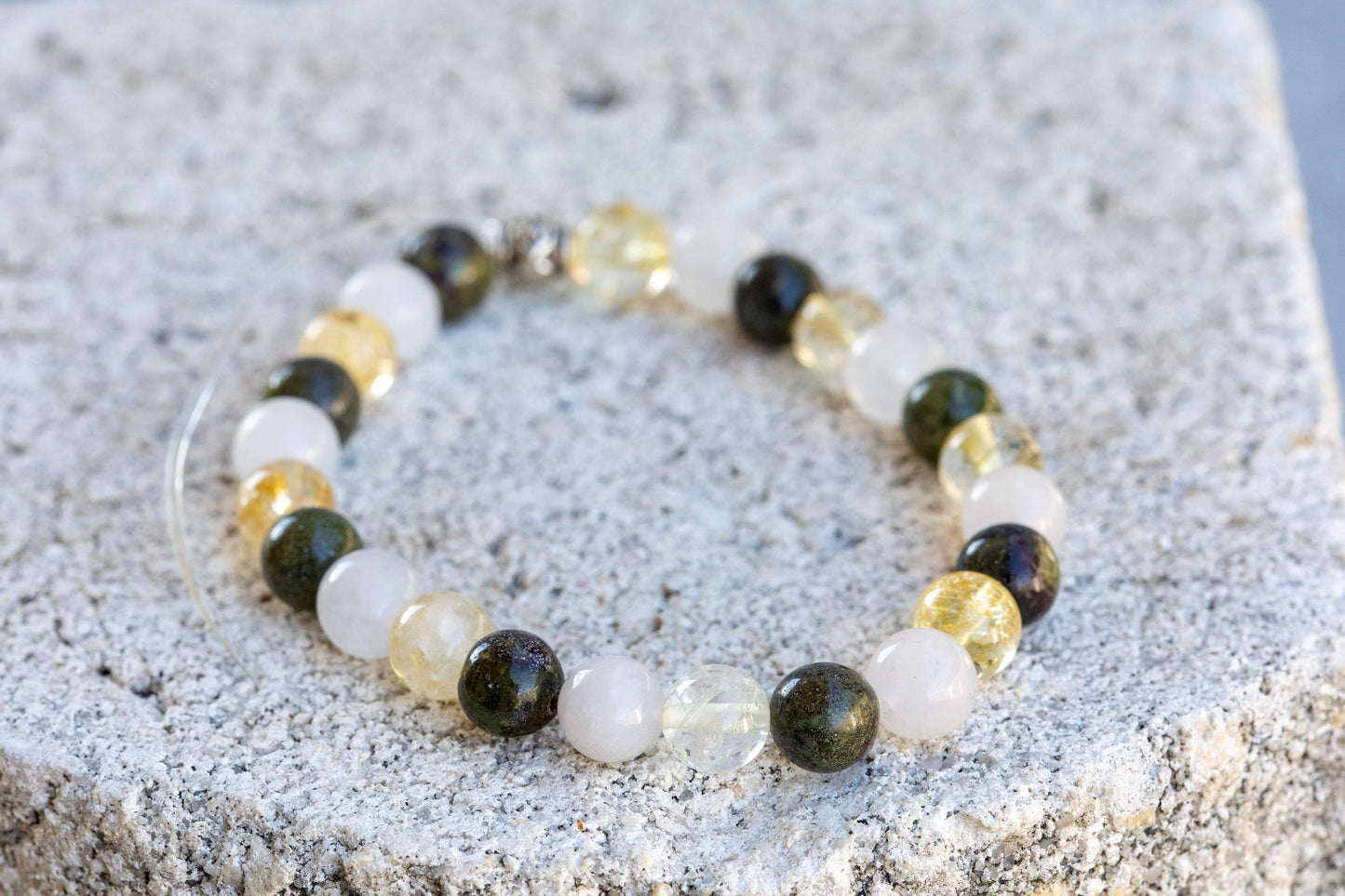 Inner Strength Gemstone Crystal Bracelet