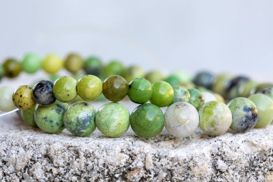 Chrysoprase Gemstone Crystal Bracelet