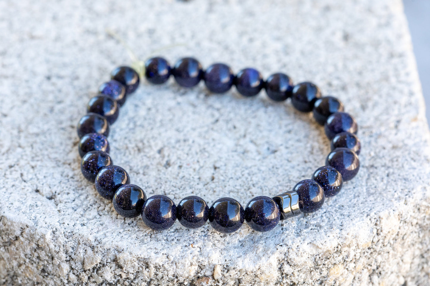 Sandstone Gemstone Crystal Bracelet