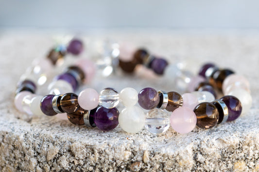 Meditation Gemstone Crystal Bracelet