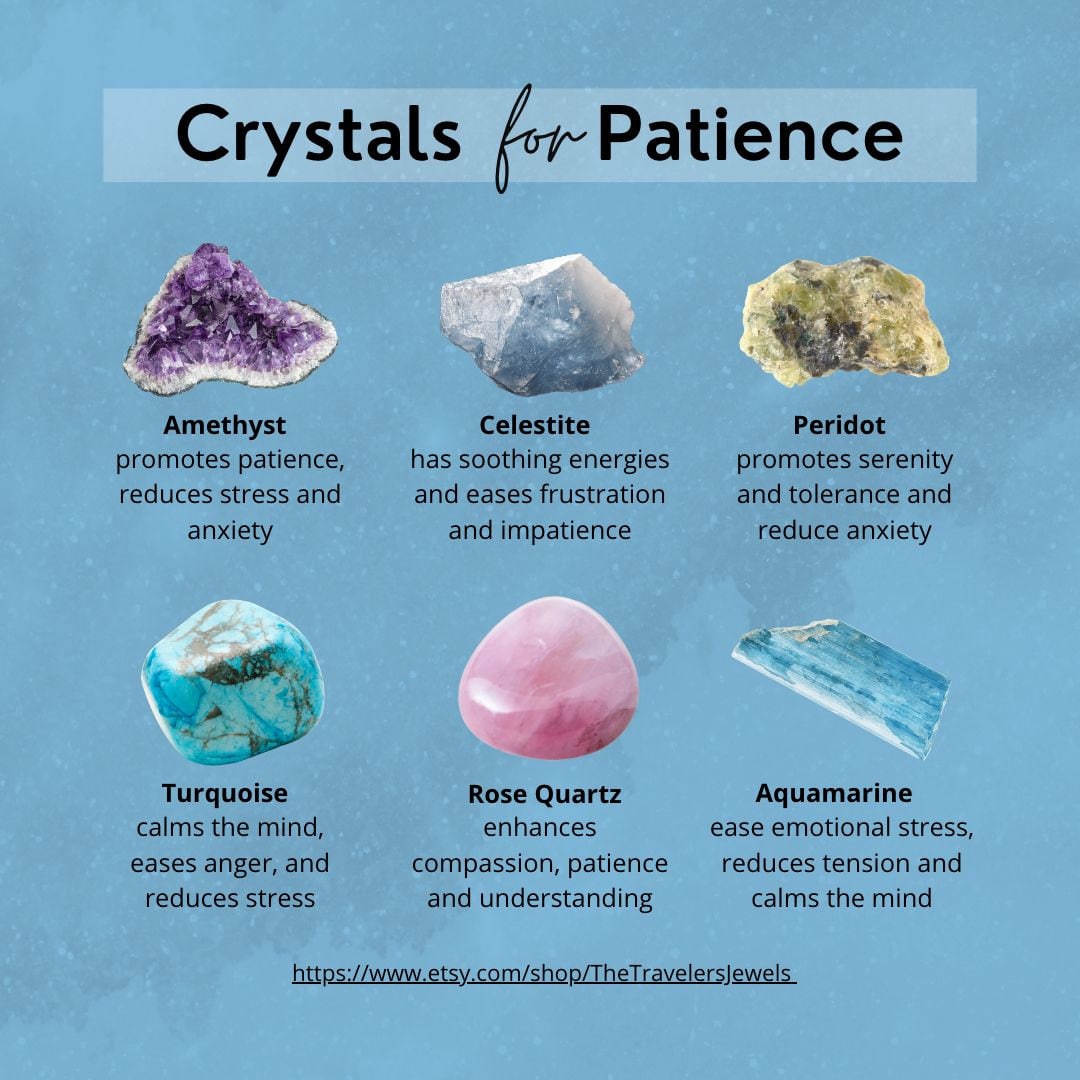 Patience Gemstone Crystal Bracelet