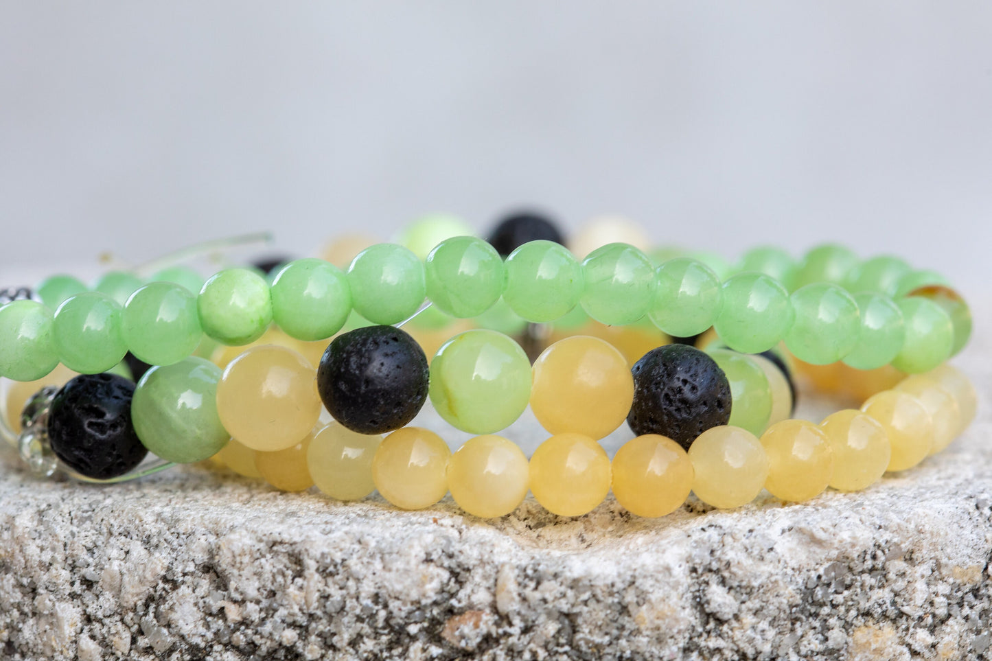 Calcite Gemstone Crystal Bracelet