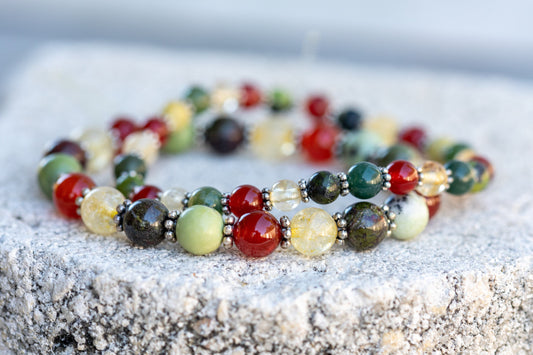 Creativity Gemstone Crystal Bracelet
