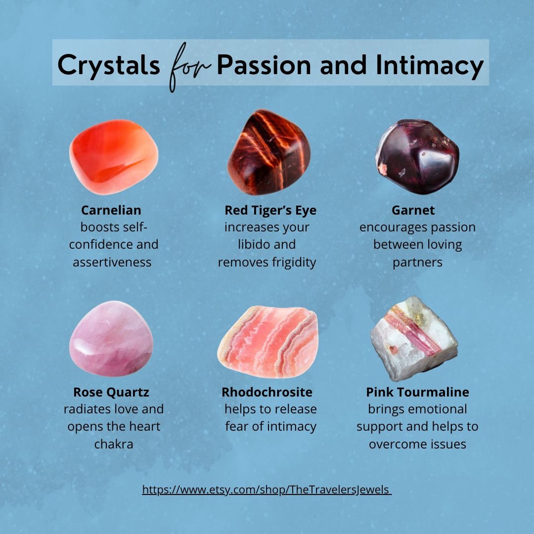 Love & Passion Gemstone Crystal Bracelet