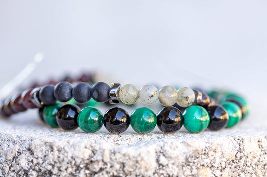 Capricorn Zodiac Gemstone Crystal Bracelet