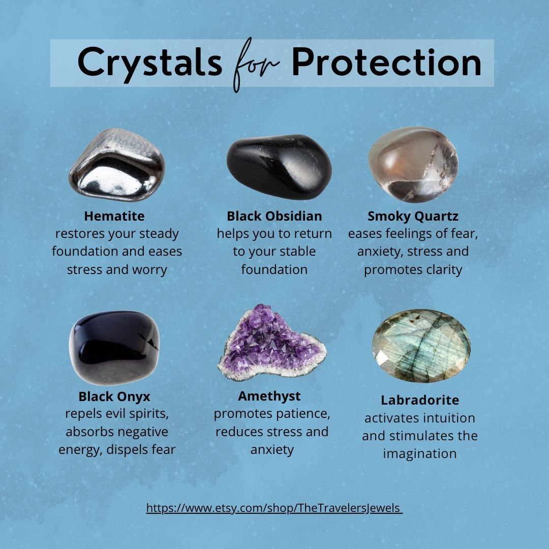 Protection Gemstone Crystal Bracelet