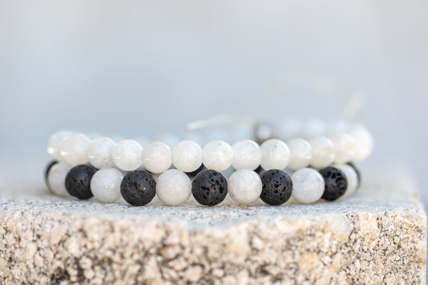 Moonstone Gemstone Crystal Bracelet