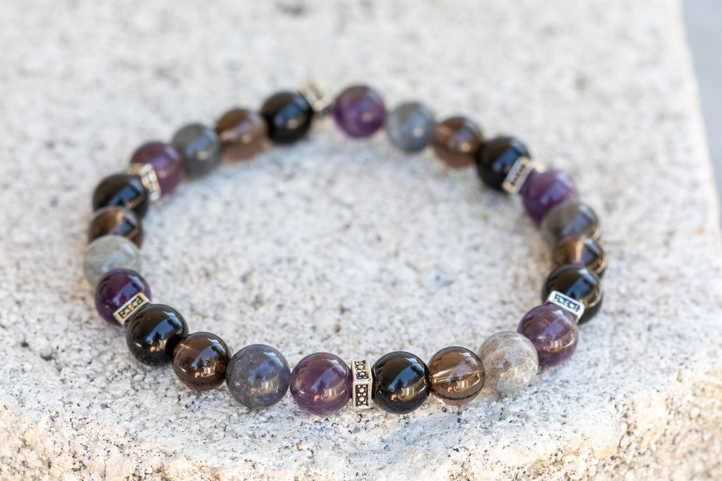 Protection Gemstone Crystal Bracelet