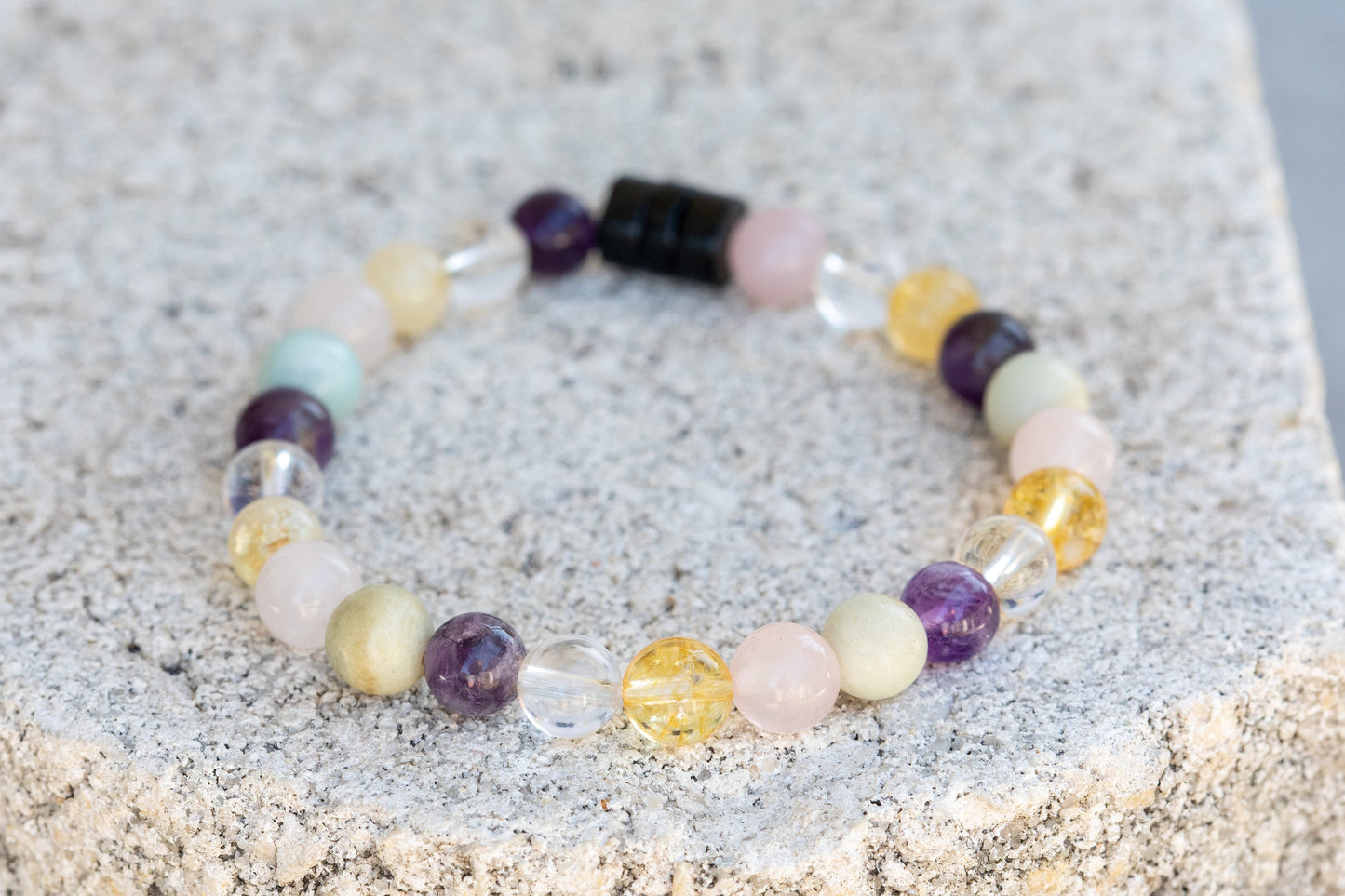 Happiness Gemstone Crystal Bracelet
