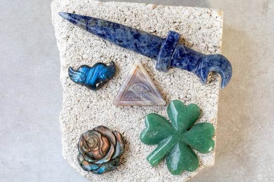 Crystal Gemstone Figurines
