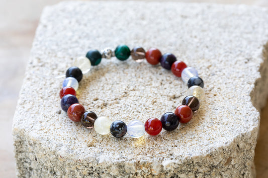 D epression Gemstone Crystal Bracelet