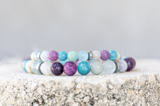 Anxiety Gemstone Crystal Bracelet