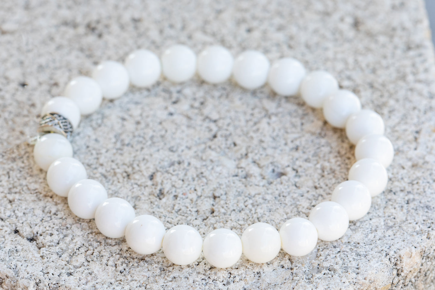 Pearl Gemstone Crystal Bracelet